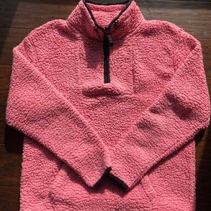 Pink Pullover Half-Zip